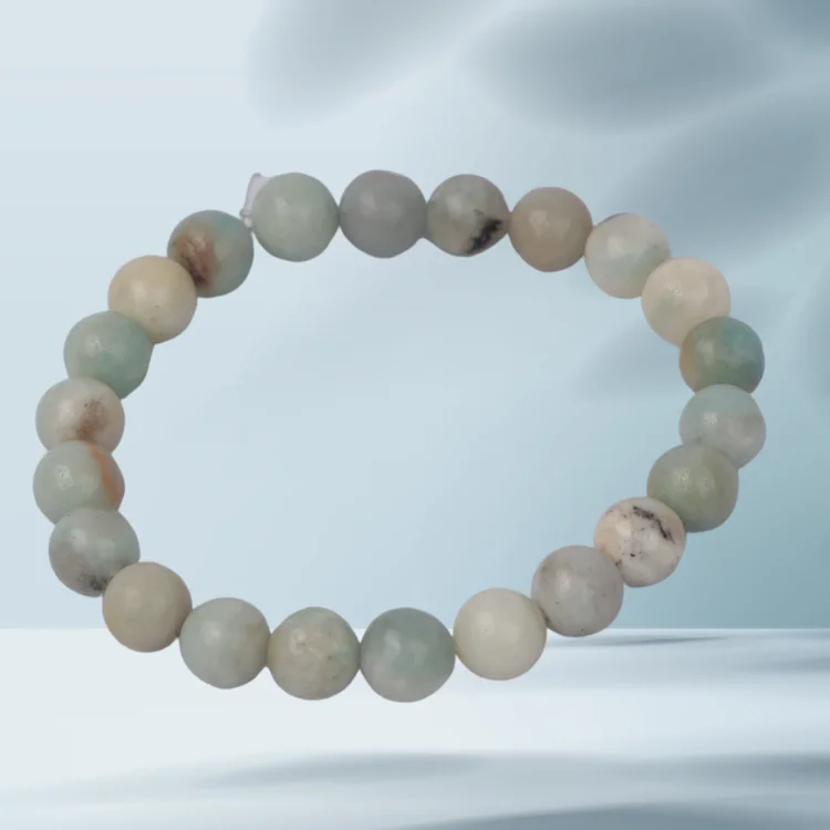 Natural Amazonite  Bracelet